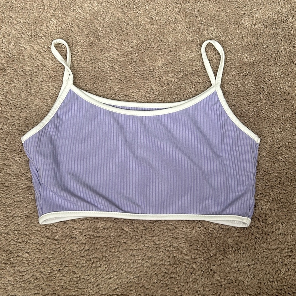 BRAND NEW purple crop top